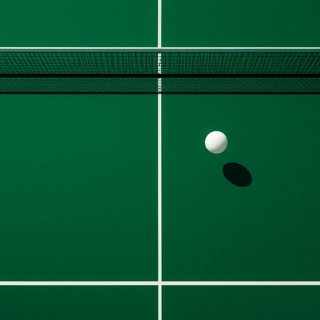 Mesa de tenis de mesa reglamentaria